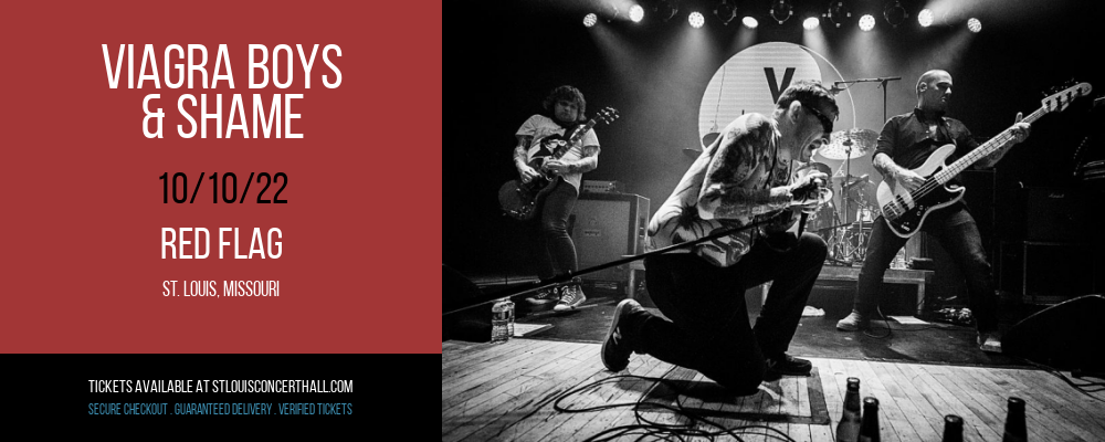 Viagra Boys & Shame at Red Flag tickets Viagra Boys & Shame at Red Flag