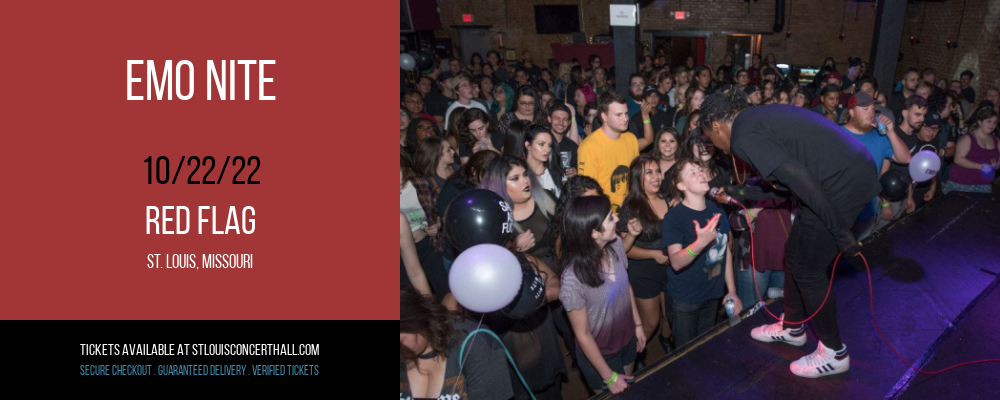 Emo Nite at Red Flag tickets Emo Nite at Red Flag