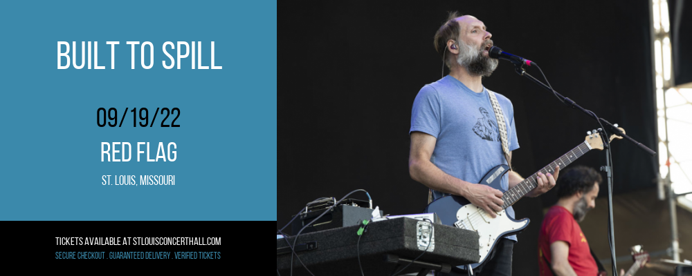 Built To Spill at Red Flag tickets Built To Spill at Red Flag