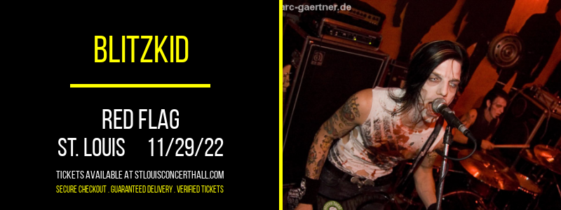 Blitzkid at Red Flag tickets Blitzkid at Red Flag