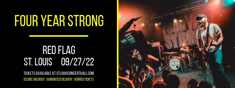 Four Year Strong at Red Flag tickets Four Year Strong at Red Flag
