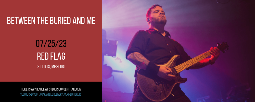 Between The Buried and Me at Red Flag tickets Between The Buried and Me at Red Flag