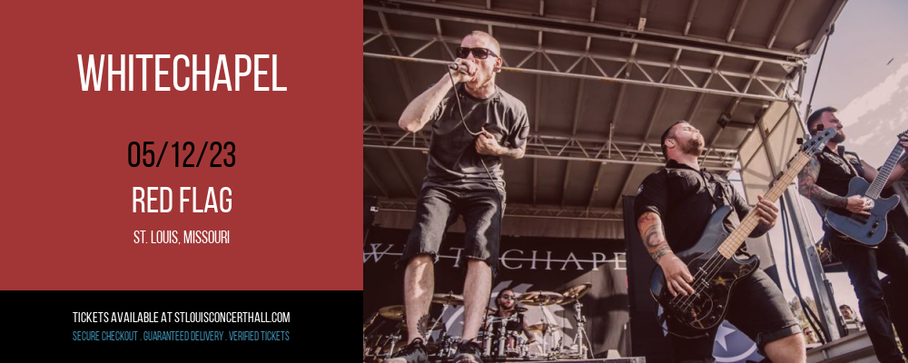 Whitechapel at Red Flag tickets Whitechapel at Red Flag