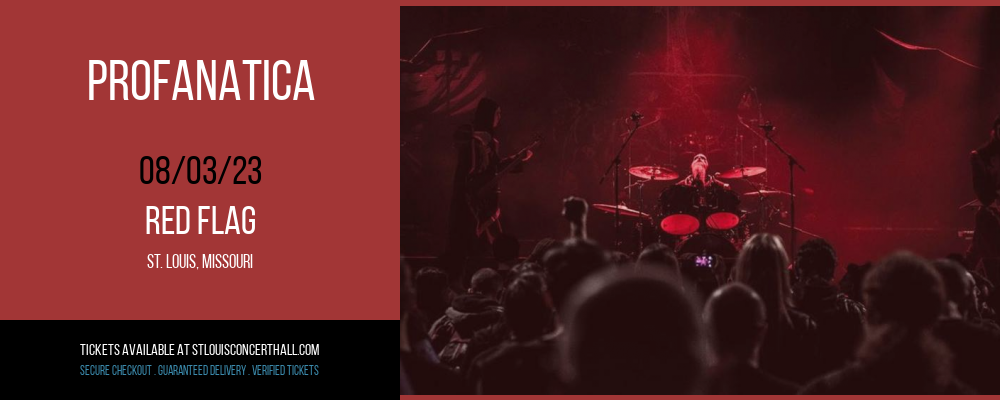 Profanatica at Red Flag tickets Profanatica at Red Flag
