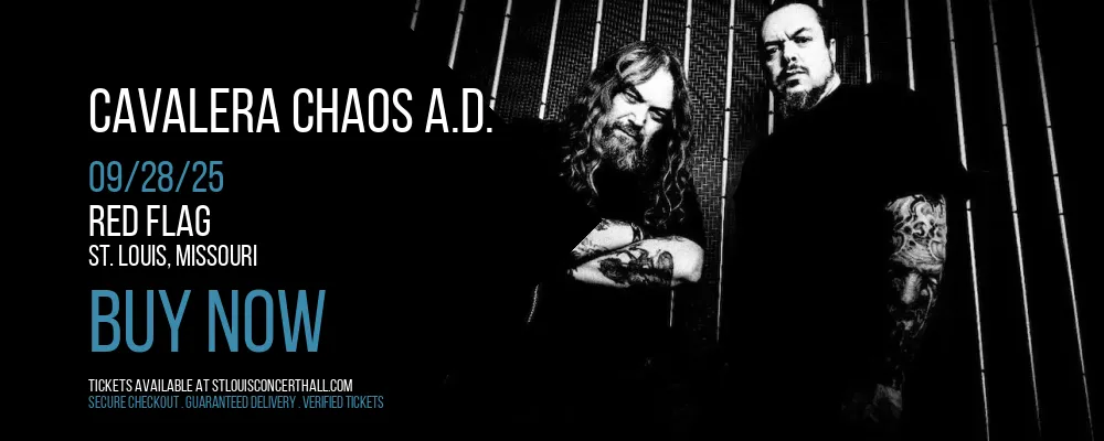 Cavalera Chaos A.D. at Red Flag