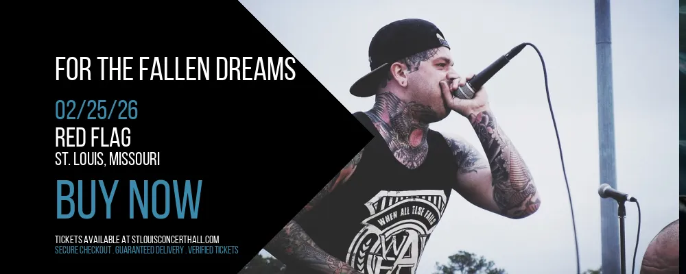 For The Fallen Dreams at Red Flag